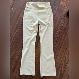 Outdoor Voices  Flare Leg Beige Activewear